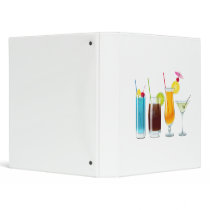 Happy Hour Vinyl Binders