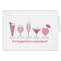 happy hour cards by zuzuspetals happy hour cards