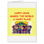 happy hour greeting card