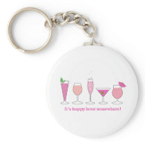 happy hour keychain