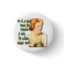 Happy Hour Mini Button