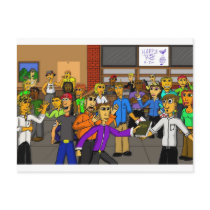 Happy Hour Post Card