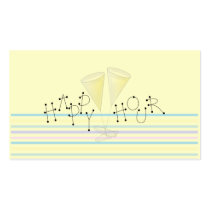 Happy Hour Profile Card business cards