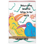 Happy House Calender 2012 Wall Calendar