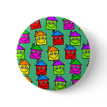 Happy House Wallpaper buttons by prawny Happy House Wallpaper buttons
