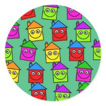 Happy House Wallpaper stickers by prawny Happy House Wallpaper stickers