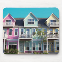 Happy Houses mousepads by nadineb7 Happy Houses mousepads