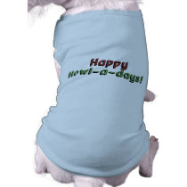 Happy Howl-a-days Pet Shirt pet clothing