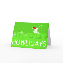 Happy Howlidays! cards by BlessingArtAnimals Happy Howlidays! cards