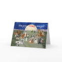Happy Howlidays Cartoon Dogs Christmas Card by zooogle Happy Howlidays Cartoon Dogs Christmas Card