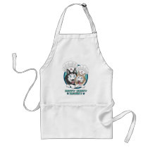 Happy Husky Bakery - Bakers Apron by Astaire2 Happy Husky Bakery - Bakers Apron