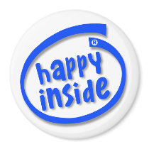Happy Inside Magnets