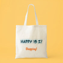 Happy is I! Shopping! Gift bag.