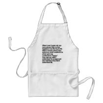 happy is me aprons by wordsplay happy is me aprons