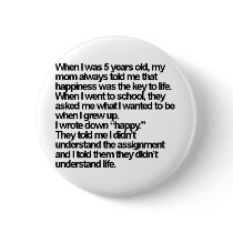 happy is me buttons by wordsplay happy is me buttons