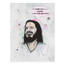Happy Jesus postcards