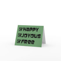 Happy Joyous Free Cards