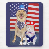Happy July 4th! mousepads by myrtieshuman Happy July 4th! mousepads