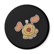 happy jumpy puppy dog magnets