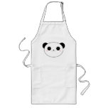 Happy Kawaii Panda Bear Apron aprons