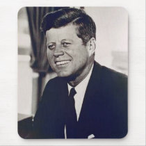 Happy Kennedy mousepads