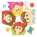 happy kids children best friends