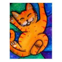 Happy Kitty Cat Postcards