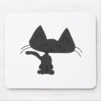 Happy Kitty Cat Smiles Mousepads