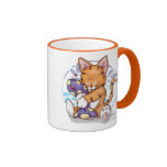 Happy Kitty Cuddling Dolly Mug