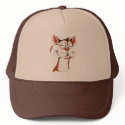 Happy Kitty Face Hat by MoreCats Happy Kitty Face Hat