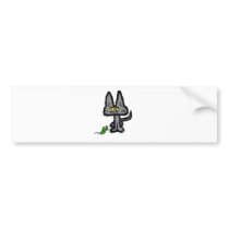 Happy Kitty Smiles Bumper Sticker