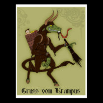 Happy Krampus Day! postcards