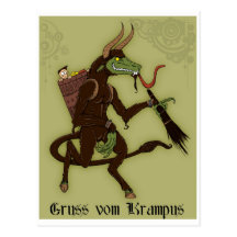 Happy Krampus Day! Postcards
