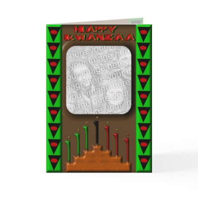 Happy Kwanzaa 2 (3D effect° Greeting Card by cardtricks