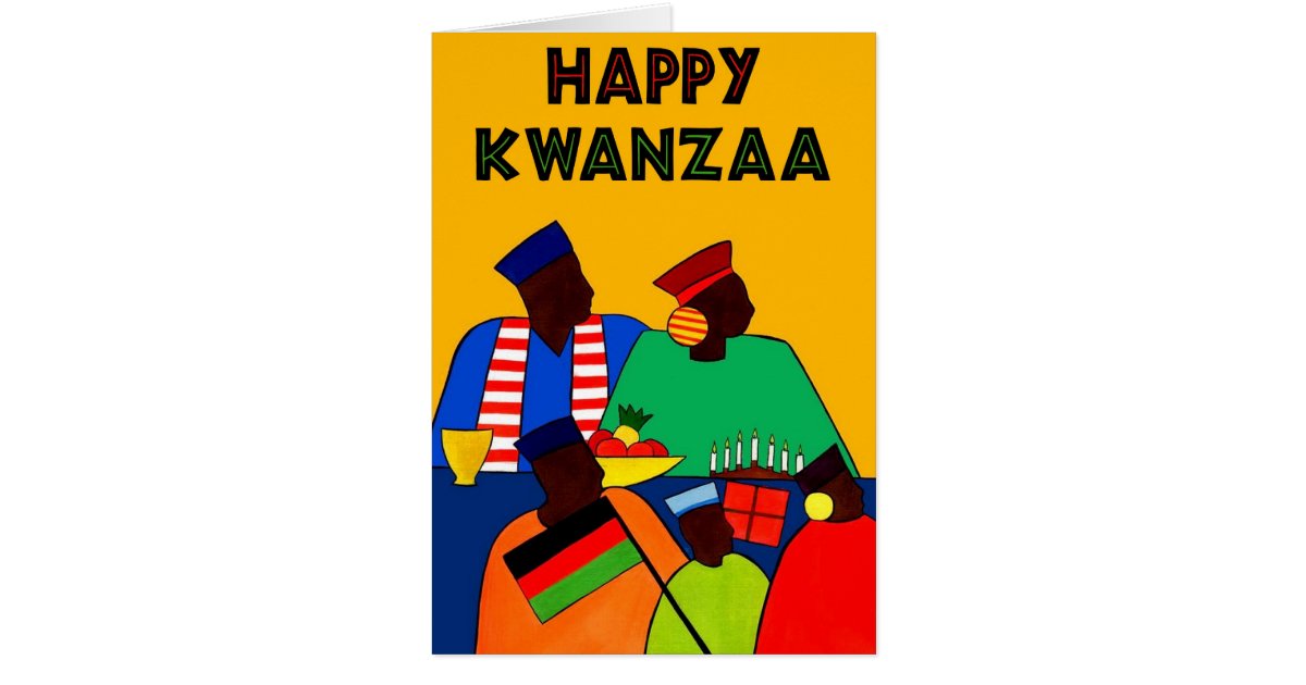 Happy Kwanzaa Card | Zazzle