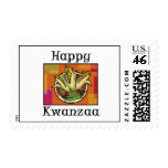 Happy Kwanzaa Corn Postage Stamp