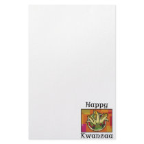 Happy Kwanzaa Corn Stationery Design