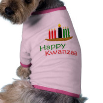 Happy Kwanzaa pet clothing