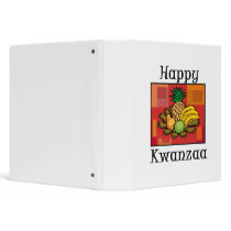 Happy Kwanzaa Fruit Binders