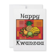 Happy Kwanzaa Fruit Announcements