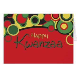 Happy Kwanzaa Greeting Card
