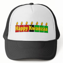 Happy Kwanzaa hats by wolfmama Happy Kwanzaa hats