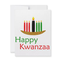 Happy Kwanzaa Invites
