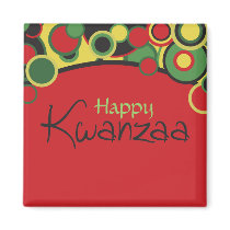 Happy Kwanzaa Magnet