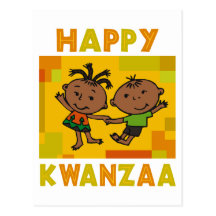 Happy Kwanzaa Post Card