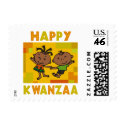 Happy Kwanzaa postage