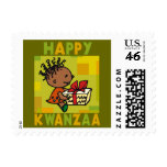 Happy Kwanzaa stamps