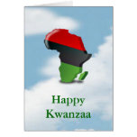 Happy Kwazza Blessings African-American Africa cards