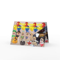 Happy Lab Birthday cards by myrtieshuman Happy Lab Birthday cards
