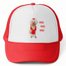 Happy Lab Christmas Hat hats